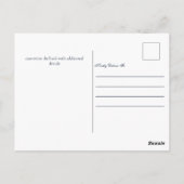 Chic Paarse Gold Bat Mitswa Party Uitnodiging (Achterkant)