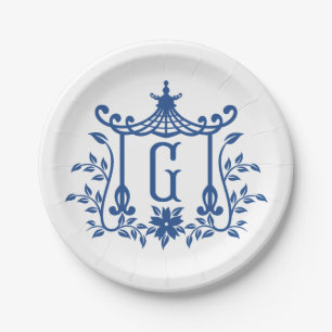Chic Pagoda Monogram G Paper Bord