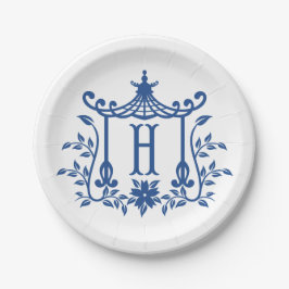 Chic Pagoda Monogram H Papier Bord