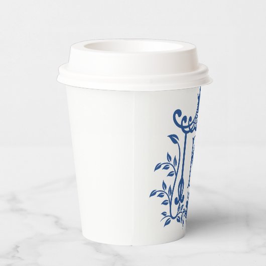 Chic Pagoda Monogram K Papieren bekers (Rechts)