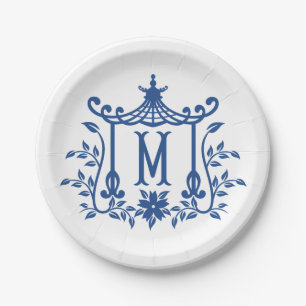 Chic Pagoda Monogram M Paper Bord
