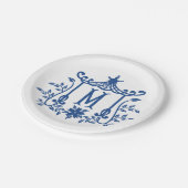 Chic Pagoda Monogram M Paper Bord (Gekanteld)