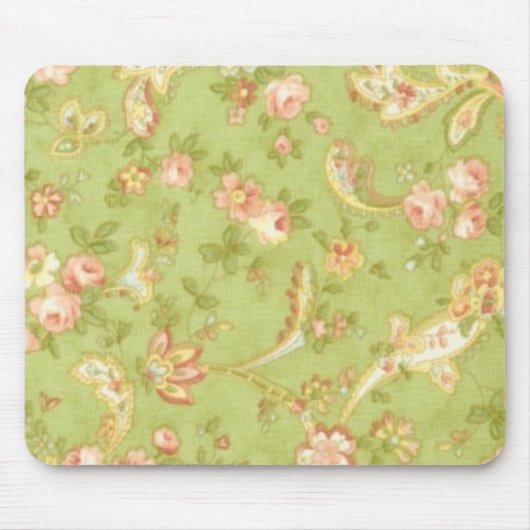 Chic Paisley Fabric-Muismat Muismat (Voorkant)