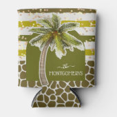 Chic Palm-structuur Blikjeskoeler (Voorkant)