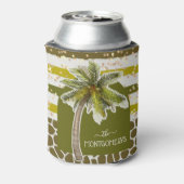 Chic Palm-structuur Blikjeskoeler (Blikje Achterkant)