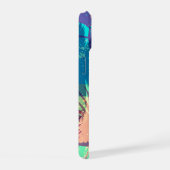 Chic Palm Tree Collage iPhone 15 Case (Rechterkant)