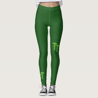 Chic Palm Trees - groen Leggings