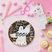 CHIC PAPER BORD_BOO!_FUN HALLOWEEN GHOST PAPIEREN BORDJE (Feest)