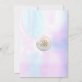 Chic Parel 30ste Verjaardag Kaart (Achterkant)