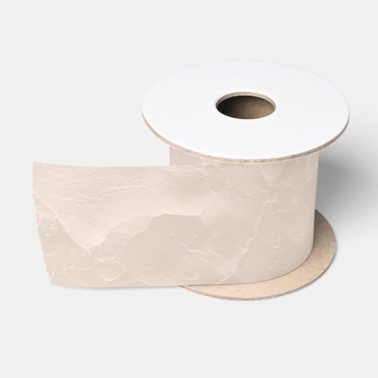 Chic Parel Glam Ivoor Blush Bruiloft Satijnen Lint (Spoel)