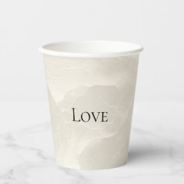 Chic Parel Glam Ivoor Trouw   Papieren Bekers