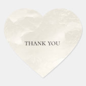 Chic Parel Wit Glam   Hart Sticker (Voorkant)