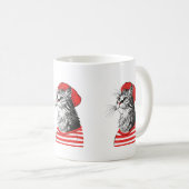 Chic Parijse kat Mok (Voorkant rechts)