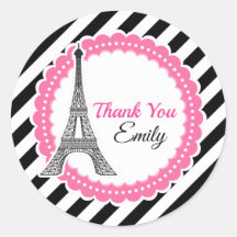 Chic Paris Birthday Baby shower