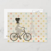 Chic Paris Briefkaart (Voorkant / Achterkant)