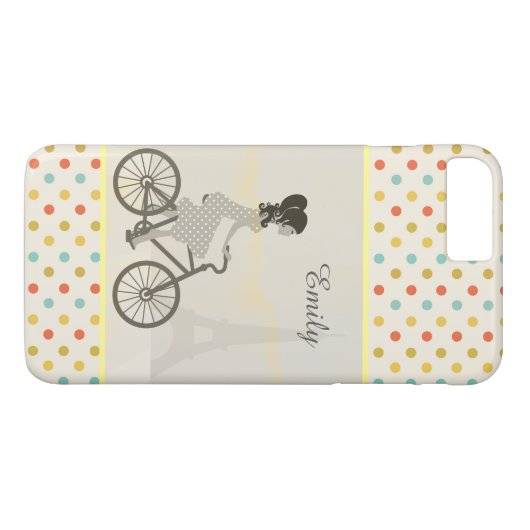Chic Paris Case-Mate iPhone Case (Achterkant (Horizontaal))