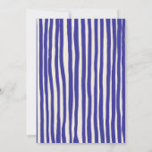 Chic Paris Doodle Whimsical Eiffel Tower Save The Date (Achterkant)