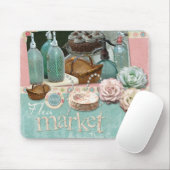 Chic Paris Flea Market Muismat (Met muis)