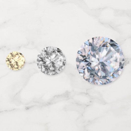 Chic Party edelstenen Confetti (Voorkanten)