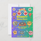 Chic Party Invitation – Stylish Celebration Event  Bedankkaart (Voorkant)