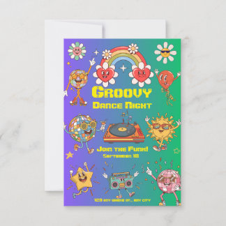 Chic Party Invitation – Stylish Celebration Event Bedankkaart