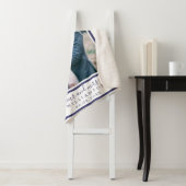 Chic Pas getrouwd Mr Mrs Wedding Foto Sherpa Deken (In situ)