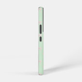 Chic Pastel Green Pink Coquette Christian Bee Samsung Galaxy Hoesje (Rechterkant)