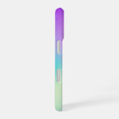 Chic Pastel Holographic Personalized Name iPhone 16 Hoesje (Rechterkant)