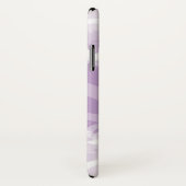 Chic Pastel Lavender Waterverf zwaait met naam Case-Mate iPhone Case (Achterkant / rechts)
