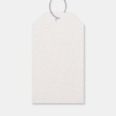 Chic Pastel Roos bruiloft Dank u Cadeaulabel (Achterkant)