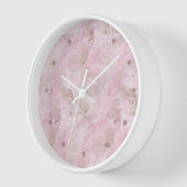 Chic Pastel Roze Agate Marble Pattern Square (Hoek)