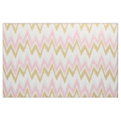 Chic pastel roze gouikat tribal chevron patroon stof (Fat Quarter)