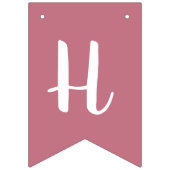 Chic Pastel roze regenbooggroene dag Vlaggetjes (Tweede vlag)