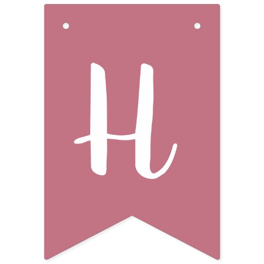 Chic Pastel roze regenbooggroene dag Vlaggetjes (Tweede vlag)