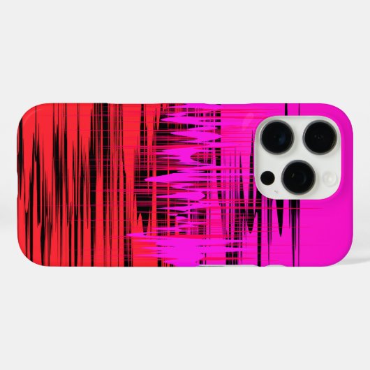 Chic Pattern-ontwerp Case-Mate iPhone Case (Achterkant (horizontaal))
