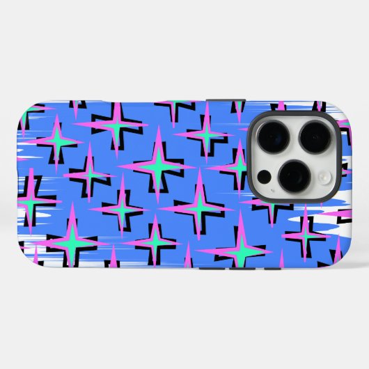 Chic Pattern-ontwerp Case-Mate iPhone Case (Achterkant (horizontaal))