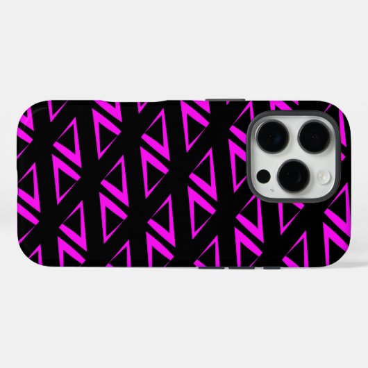 Chic Pattern-ontwerp Case-Mate iPhone Case (Achterkant (horizontaal))