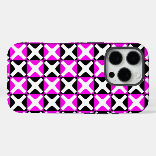 Chic Pattern-ontwerp Case-Mate iPhone Case (Achterkant (horizontaal))