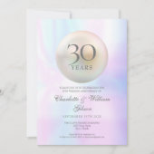 Chic Pearl 30th Anniversary Kaart (Voorkant)