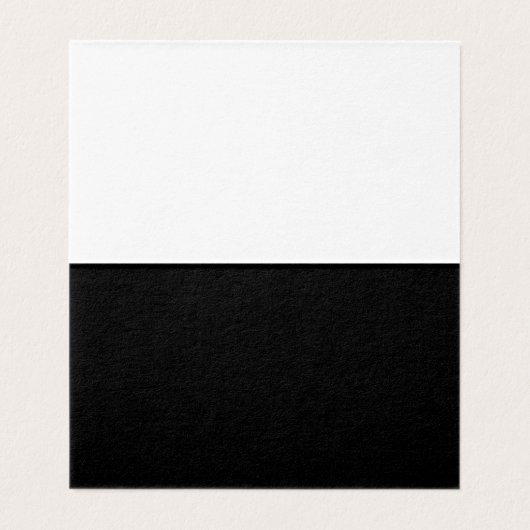 Chic Pearl Confetti op zwart-wit huwelijk Kaart (Binnenkant ongevouwen)