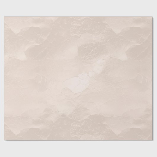 Chic Pearl Glam Ivory Blush Wedding Cadeaupapier (Vlak)