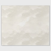 Chic Pearl Ivory White Wedding Cadeaupapier (Vlak)