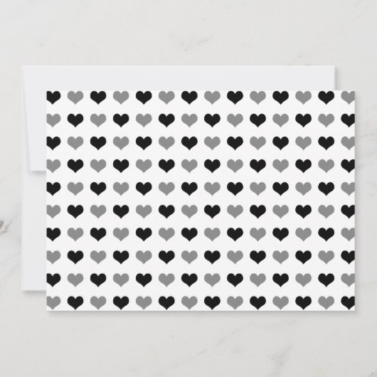 Chic-penseelstreek | XOXO Eenvoudig sparen de Datu Save The Date (Achterkant)