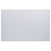 Chic Periwinkle Blue Floral Diamond Pattern Stof (Fat Quarter)