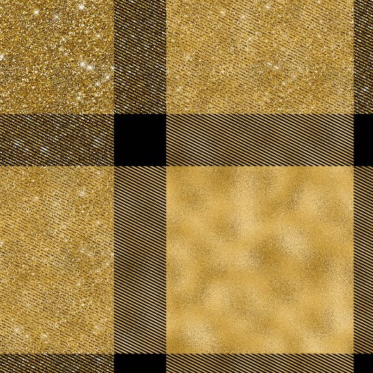 Chic Personalized Black Gold Minimalist Gift Bag Medium Cadeauzakje