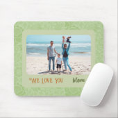 Chic Personalized Photo Text Mothers Day Gift Muismat (Met muis)