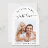 Chic Photo Arch bruiloft receptie Kaart (Voorkant)