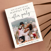 Chic Photo Cream Weddenschap Opslaan Datum Aankondiging