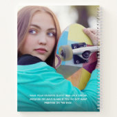 Chic Photo Graduation Party Guest Book Notitieboek (Achterkant)