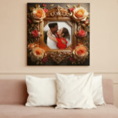  Chic Photo Lijst met Rozen en Ornamenten Perfect Poster